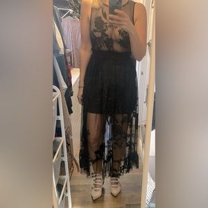 Anthropologie Sheer dress/cover up